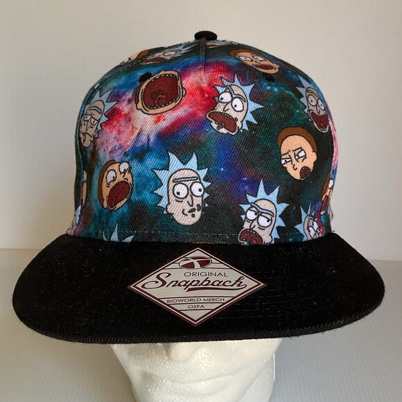 Rick and Morty Snapback Hat – Galaxy Print – Bioworld Merch  OSFA Baseball Cap - Picture 1 of 9